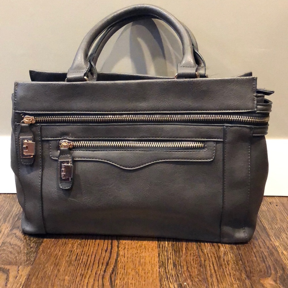 Never used gray purse